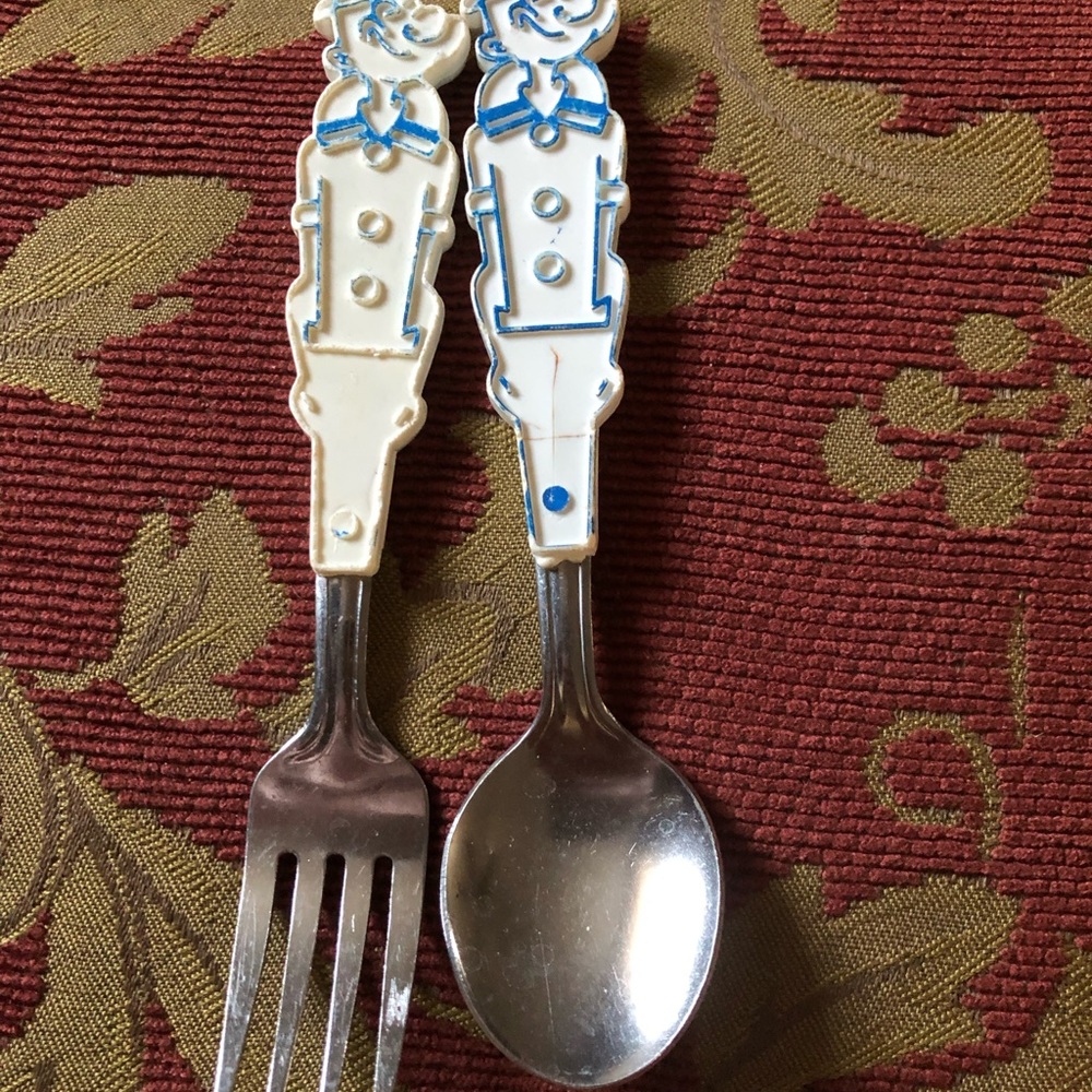 Popeye fork and spoon